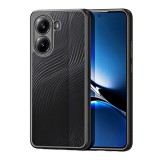 Dux ducis Xiaomi Poco X7 Pro aimo szilikon telefonvédő (ütésállóság, kameravédő, matt, hullám) fekete