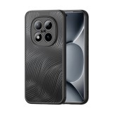 Dux ducis Xiaomi Redmi Note 15 Pro Plus 5G aimo szilikon telefonvédő (ütésállóság, kameravédő, matt, hullám) fekete