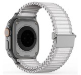 DUX DUCIS YC pótszíj (egyedi méret, kicsi, nylon, SPORT) FEHÉR Apple Watch Series 5 40mm, Watch Series 4 40mm, Watch Series 3 38mm