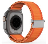 DUX DUCIS YC pótszíj (egyedi méret, kicsi, nylon, SPORT) NARANCSSÁRGA Apple Watch Series 5 40mm, Watch Series 4 40mm, Watch Series 3 38mm