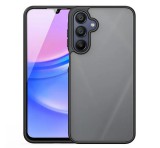 DUX DUCIS YIND szilikon telefonvédő (ütésállóság, kameravédő, matt, MagSafe) FEKETE Samsung Galaxy A17 5G (SM-A176)