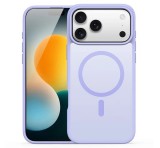 DUX DUCIS YIND szilikon telefonvédő (ütésállóság, kameravédő, matt, MagSafe) LILA Apple iPhone 17 Pro