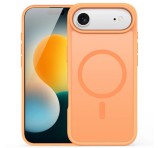 DUX DUCIS YIND szilikon telefonvédő (ütésállóság, kameravédő, matt, MagSafe) NARANCSSÁRGA Apple iPhone Air