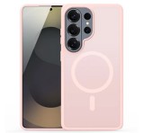 DUX DUCIS YIND szilikon telefonvédő (ütésállóság, kameravédő, matt, MagSafe) RÓZSASZÍN Samsung Galaxy S26 Ultra (SM-S948)