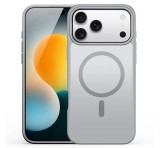 DUX DUCIS YIND szilikon telefonvédő (ütésállóság, kameravédő, matt, MagSafe) VILÁGOSSZÜRKE Apple iPhone 17 Pro