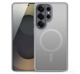 DUX DUCIS YIND szilikon telefonvédő (ütésállóság, kameravédő, matt, MagSafe) VILÁGOSSZÜRKE Samsung Galaxy S26 Ultra (SM-S948)