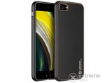 Dux Ducis Yolo bőr hatású műanyag tok Apple iPhone 7 készülékhez, fekete