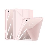 DuxDucis Origami Magi - iPad mini 6 (2021) ütésálló tok Pencil tartóval - pink