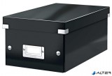 DVD-doboz, LEITZ "Click&Store", fekete