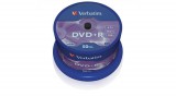 DVD+R lemez, AZO, 4,7GB, 16x, hengeren, VERBATIM