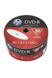 DVD-R lemez, nyomtatható, 4,7GB, 16x, 50 db, zsugor csomagolás, HP