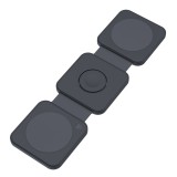 Dviced 3-in-1 Foldable Magnetic Wireless charger Black DV230003