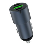 Dviced Car charger triple USB 60W Gray DV250003