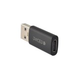 Dviced DV300005 USB - Type-C fekete adapter (DV300005)