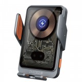 Dviced Fast Charge Wireless Car Mount Charger 15W Gray DV250002