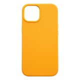 Dviced Leather case with magsafe for iPhone 15 Orange DV512017