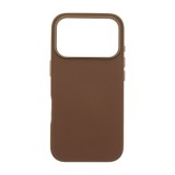 Dviced Leather MagSafe case for iPhone 17 Pro Brown DV512023