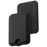 Dviced Leather magsafe foldable cardholder and stand Black DV550004