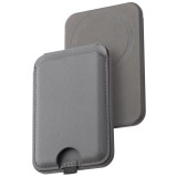 Dviced Leather magsafe foldable cardholder and stand Grey DV550006