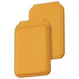 Dviced Leather magsafe foldable cardholder Orange DV550010