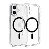 Dviced Magsafe iPhone 16 clear case Black DV511011