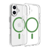 Dviced Magsafe iPhone 16 clear case Green DV511010