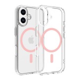 Dviced Magsafe iPhone 16 clear case Pink DV511008