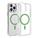 Dviced Magsafe iPhone 16 Pro Max clear case Green DV511031