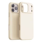 Dviced Silicone MagSafe case for iPhone 17 Pro Beige DV511060
