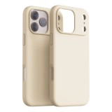 Dviced Silicone MagSafe case for iPhone 17 Pro Max Beige DV511061