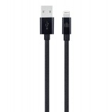 Dviced USB-A to Lightning cable 0,25m Black DV120001