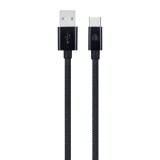 Dviced USB-A to USB-C cable 1,25m Black DV120007