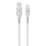 Dviced USB-A to USB-C cable 1,25m White DV110006