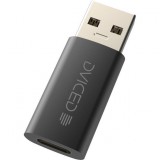 Dviced USB-C to USB-A Adapter Black DV300005
