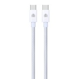 Dviced USB-C to USB-C Cable 1,25m White DV120011