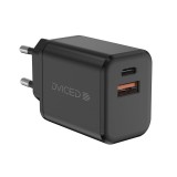 Dviced Wall Charger 35W and 1,25m cable GaN EU Black DV221009