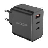 Dviced Wall Charger 65W and 1,25m cable GaN EU Black DV221013