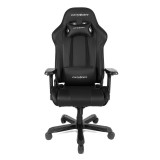 DXRacer King Series OH/KA99 - chair - aluminum, polyurethane faux leather, high-density molded foam, steel frame, cold molded foam - black (OH-KA99-N) - Gamer Szék
