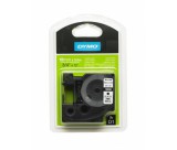 Dymo címke LM D1 nylon 19mm fekete/fehér