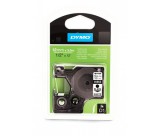 Dymo D1 fehér-fekete flexibilis nejlon 12mmx3,5mm