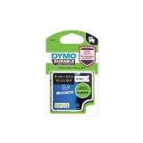 Dymo D1 feliratozógép szalag, 12 mm x 5,5 m, fehér-fekete