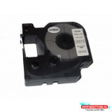 Dymo kompatibilis DYMO D1 12mm x 7 m fehér-fekete 45013 (utángyártott)