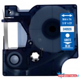 Dymo kompatibilis Utángyártott DYMO D1 40926 9mm x 7m fehér-kék