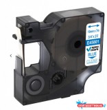 Dymo kompatibilis Utángyártott DYMO D1 45801 19mm x 7m átlátszó-kék S0720810