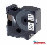 Dymo kompatibilis Utángyártott DYMO D1 D53713 24mm x 7m fehér-fekete #S0720930