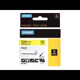 DYMO LM "D1" Feliratozógép szalag vinyl 12 mm sárga (18432) (18432)