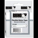 DYMO "Rhino" Feliratozógép szalag nylon 12 mm fehér (18488) (18488)