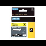 DYMO "Rhino" Feliratozógép szalag nylon 19 mm sárga (18491) (18491)