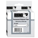 DYMO "Rhino" Feliratozógép szalag poliészter 19 mm fehér (18484) (18484)