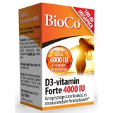 D3-vitamin Forte 4000 IU 100 db  -BioCo-